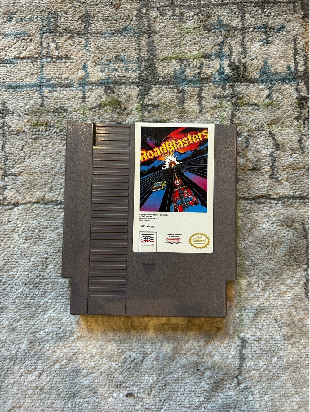 RoadBlasters (Nintendo NES, 1990) Game Cartridge Only - Tested